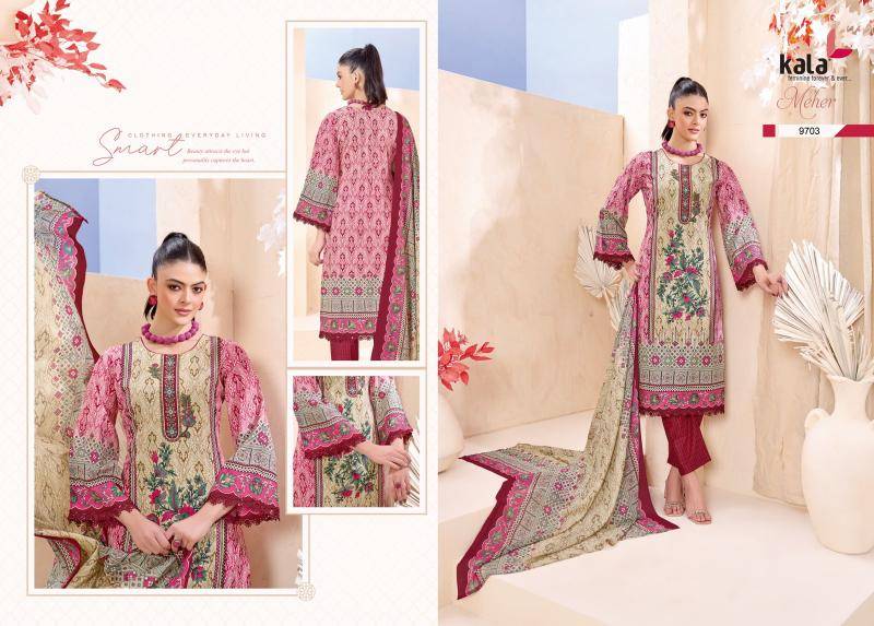 Kala meher vol-12 Dress material wholesalers in Bangalore